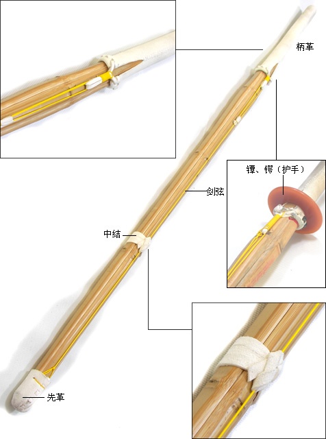 剑道装备的竹刀